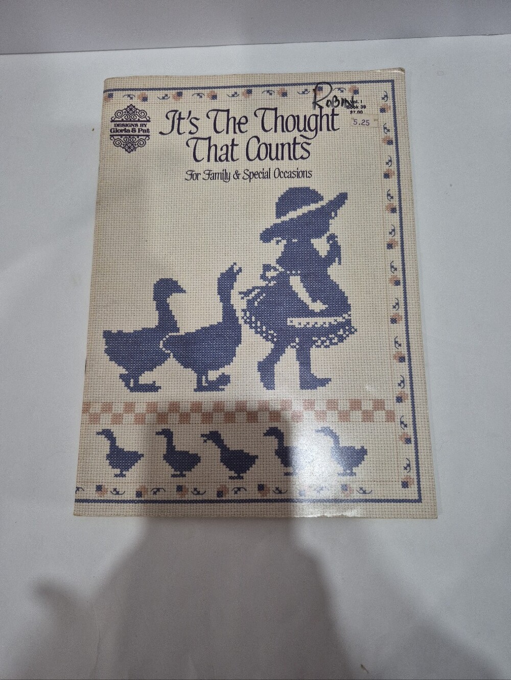Vintage Cross Stitch Booklet With Over 30 Patterns Cottagecore Country Farmhouse